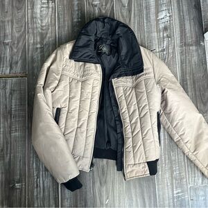 Vintage Robbe Women’s Tan Ski Jacket